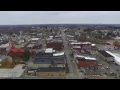 Drone flight over Barnesville Ohio