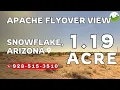 Fly Over - 1 19-acre land for sale in Snowflake Arizona 403-04-212
