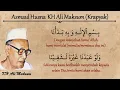 Download Lagu Asmaul Husna KH Ali Maksum Krapyak