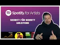Download Lagu Spotify for Artists | SCHRITT FÜR SCHRITT ANLEITUNG | Anmelden \u0026 Oberfläche kennenlernen