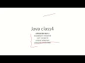 JAVA Operators part CST 205 Class in precedence