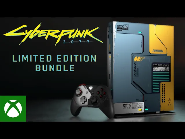 Xbox One X Cyberpunk 2077 Limited Edition Bundle [AUDIO DESCRIPTION]