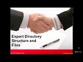 SAP OSDB Migration Series 23 SAP JAVA Directory Structure for Export