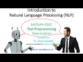 Lecture-2 c Text Preprocessing Tokenization