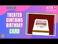 Download Lagu Cricut Theater Curtain Birthday Card