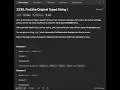 Find the Original Typed String I Leetcode 3330 Dr Fang