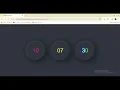 Amazing Working Digital Clock using Html CSS SVG Javascript Simple Javascript Project