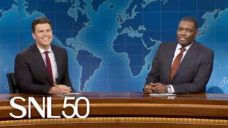 weekend update christmas joke swap 2024 snl