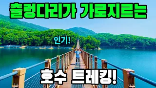몰랐는데 알았습니다! 인기가 많은 곳이라는걸! - 마장호수 출렁다리 둘레길 트레킹 코스 썸네일