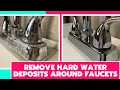 How To Remove Calcium From Faucet Hard Water Stain Removal Easy Green Cleaning