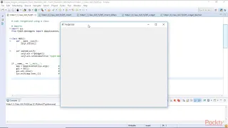 Hands-On Python 3 x GUI Programming Creating Our First GUI with PyQt5 packtpub com