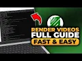 How To Render s With FFmpeg 100 WORKS NO Yapping To The Point FAST EASY