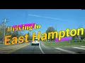 Driving to East Hampton Long Island New York May 2020