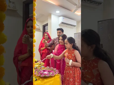 Humne sath celebrate ki janmaashtmi ✨💕