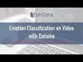 Emotion Classification on with Dataiku