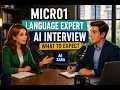 Micro1 Language Expert AI Interview Questions Tips What to Expect