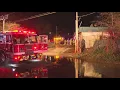 Fire damages vehicles apartment roof in southeast Atlanta