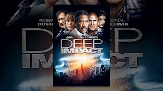 A massive comet approaches Earth with astronauts preparing for their mission in the Deep Impact game.