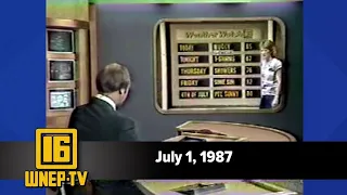 Newswatch 16 for July 1 1987 From the WNEP Archives
