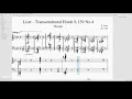 MuseScore Demo - Liszt Transcendental Etude S 139 No 4