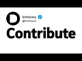 Contribute Synonyms Similar Words