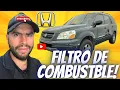 COMO CAMBIAR EL FILTRO DE COMBUSTIBLE en una HONDA PILOT 2004