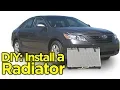 How to Replace Radiator 2007-2011 Toyota Camry