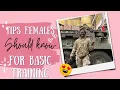 Basic Training 2024 Tips Females Should Know
