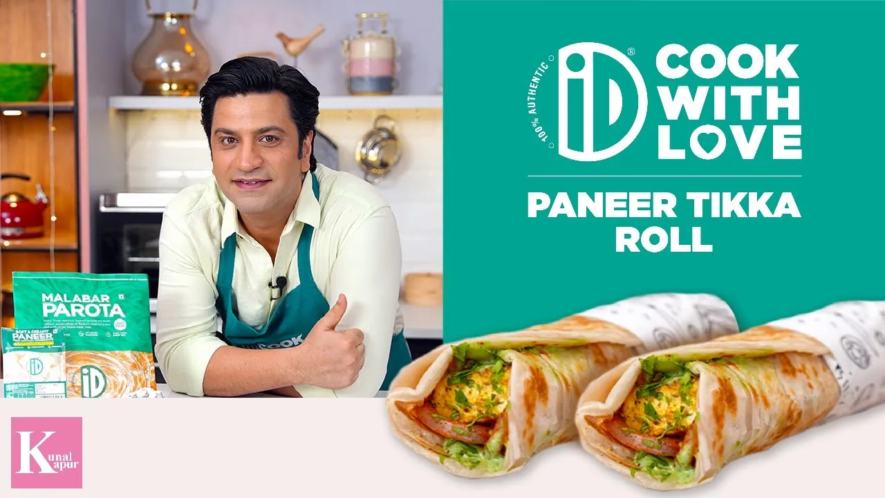         ! Paneer Tikka Roll   NO-TOMATO KATHI ROLL Kunal Kapur