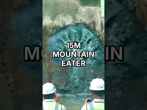 How Does a 15-Meter Disc Eat Through Mountains