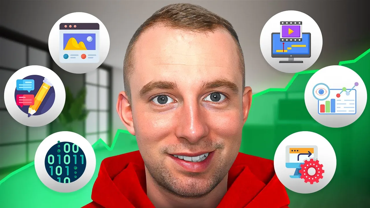 5 AI Freelancing Jobs That Pay Beginners YouTube video preview