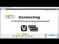Connecting to the LEGO EV3 Programming Environment