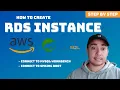 How to Create RDS instance on AWS Step By Step Tutorial connect MySQL Workbench Spring Boot