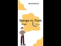 Django vs Flask Showdown