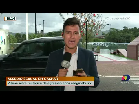 Vítima sofre tentativa de agressão após reagir abuso em Gaspar