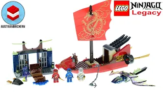 LEGO Ninjago 71749 Final Flight of Destiny's Bounty - Lego Speed Build Review