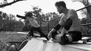 Hemsworth Boys Skateboarding at Chris Hemsworth s new house Chris Liam Tristan