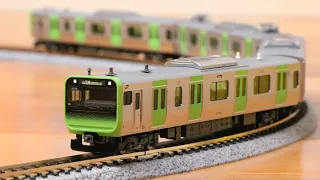 kato n scale yamanote line train unboxing