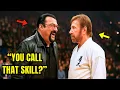 Download Lagu Steven Seagal Laughs at Chuck Norris’s Karate Skills — The Crowd Gasps at the First Punch
