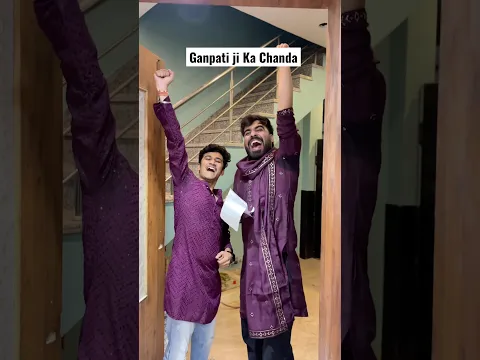 Ganpati bappa morya ❤️ #viral #comedy #funny #ganeshchaturthi #ganeshji #explore #ytshorts #fun
