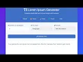 Modern Lorem Ipsum Generator Custom Text Options Copy-to-Clipboard Tool
