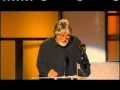 Bob Seger accepts award Rock and Roll Hall of Fame and Museum inductions 2004