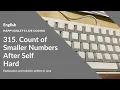 Binary Indexed Tree LeetCode 315 Count of Smaller Numbers After Self