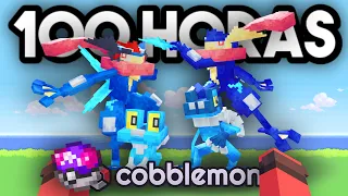 Sobreviví 100 HORAS en Minecraft Cobblemon [PELICULA COMPLETA]