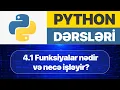 Python d rsl ri - 4 1 Python funksiyalar nec isl yir I Python funksiyalari 2026