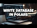 How to use write - database in Polars