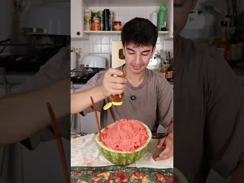 Making Watermelon Sorbet (⁠@NickDiGiovanni)