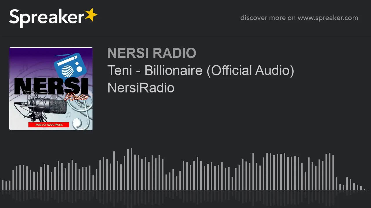 Teni - Billionaire (Official Audio) NersiRadio