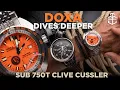 New Doxa SUB 750T Clive Cussler Limited Edition: THE 750T IS BACK!
