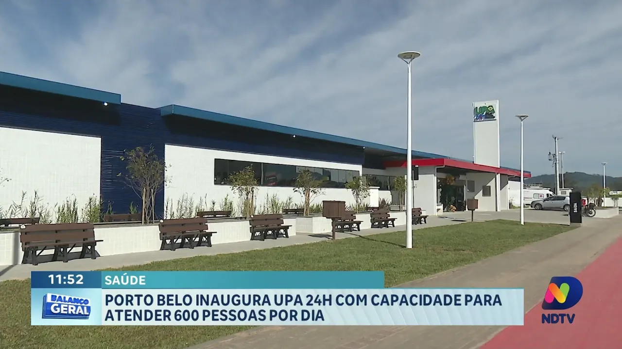 Primeira UPA 24h de Porto Belo é Inaugurada no Vivapark